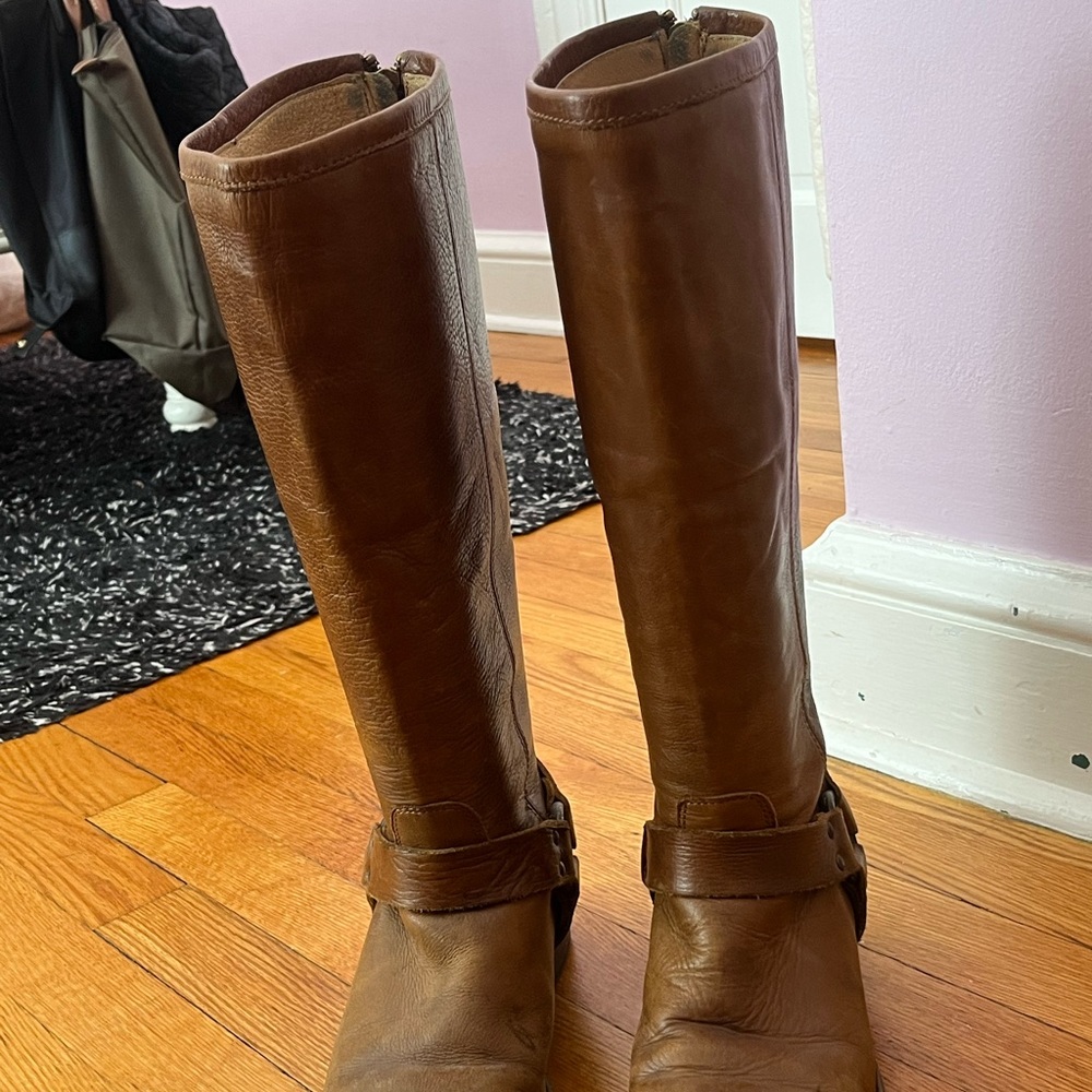 Frye Leather Riding Boots - Picture 5 of 7